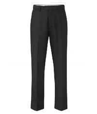 A pair of formal pants in brown colour