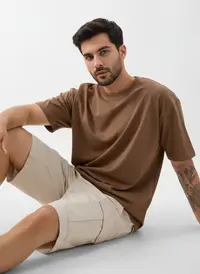 Custom Plain Oversized T-Shirt